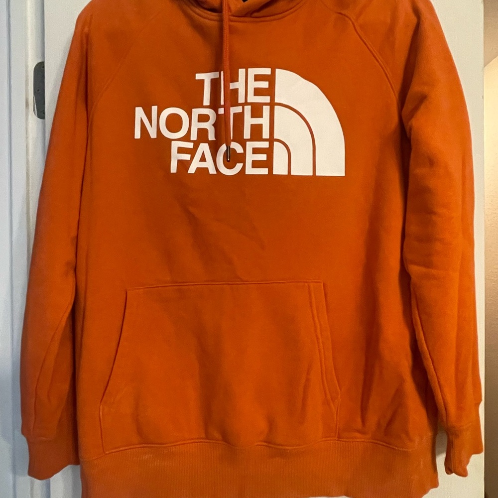 The North Face Orange Sweater Vibrant Style